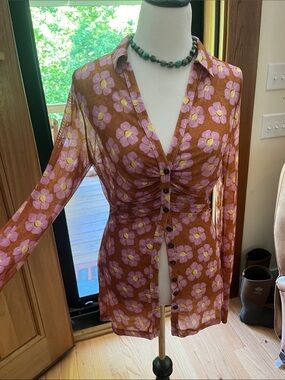 Free People blouse size LG